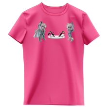 T-shirts kinderen meisjes Manga-parodien