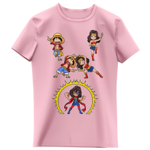 T-shirts kinderen meisjes Manga-parodien