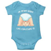 Body bb manches courtes (garons) 