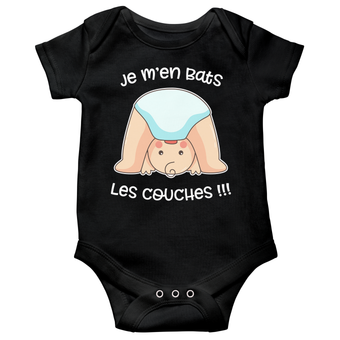 Body bébé manches courtes Parodie Bébé Humour - Bébé Comique