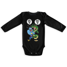 Lange mouwen Babyromper Manga-parodien