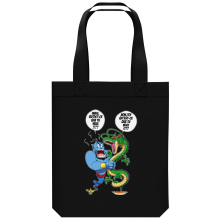 Shopper (Tote Bag) aus Bio-Baumwolle Manga-Parodien