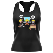 Camiseta Mujer sin mangas Parodias de manga