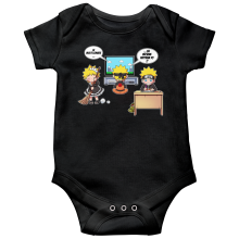 Korte mouwen Babyromper Manga-parodien