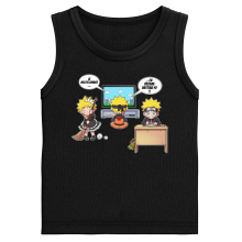 Kinderjongen tanktops Manga-parodien