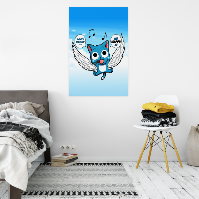 Art Print posters Manga Parodies Happy