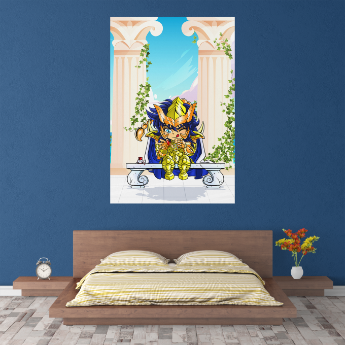 Posters Manga-parodien Milo Scorpio