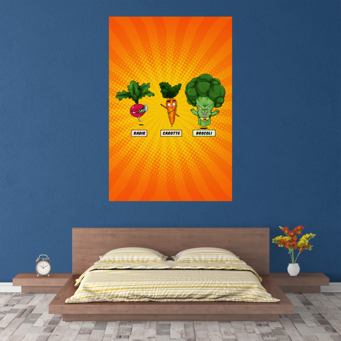 Affiche HD / Poster HD Parodies Manga Super Hros de la Plante Vgtale