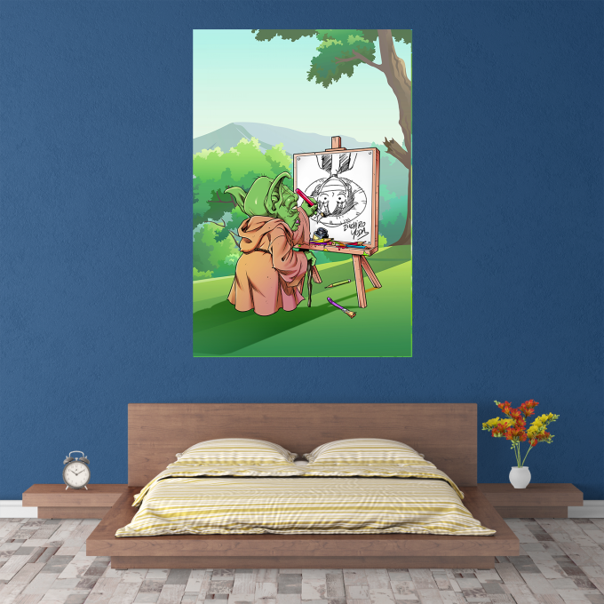 HD Posters Parodias de manga Eiichiro Yoda que dibuja a Luffy al revs