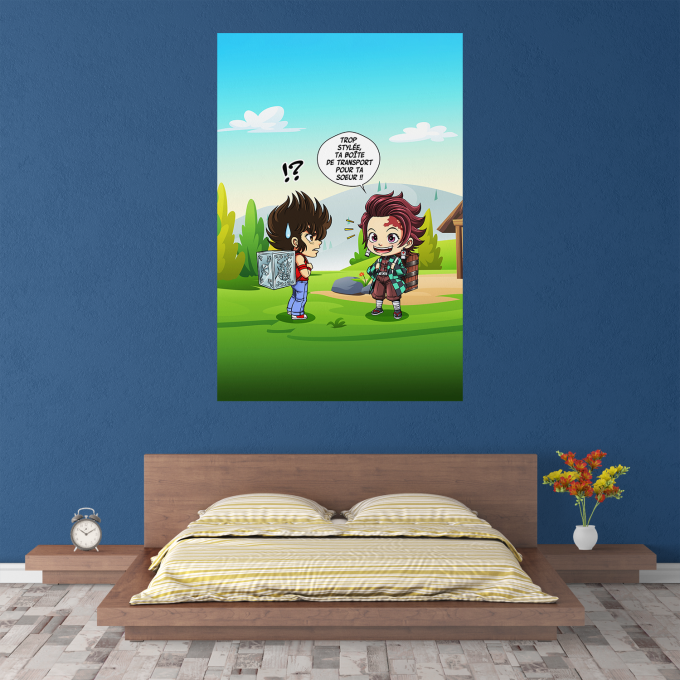 Affiche HD / Poster HD Parodies Manga Une Pandora Box dmoniaque !