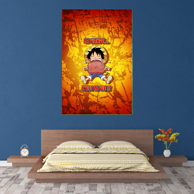 Affiche HD / Poster HD Parodies Manga La Viande... C