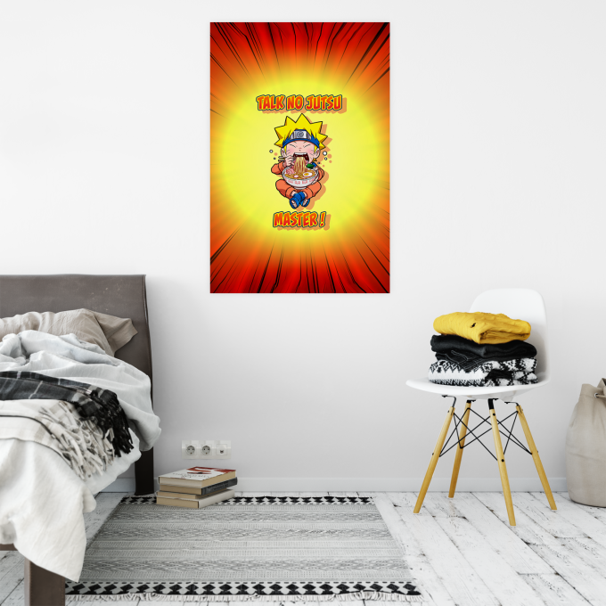 Affischer Parodier Manga Naruto Uzumaki