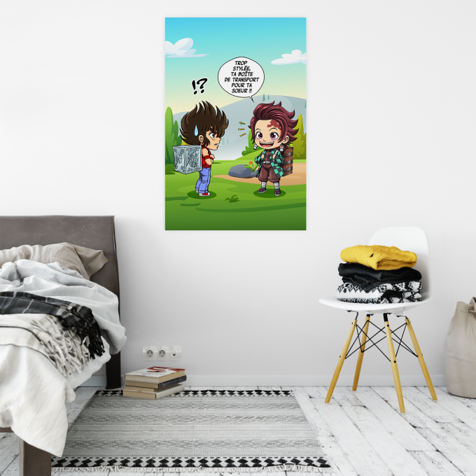 Affiche HD / Poster HD Parodies Manga Une Pandora Box dmoniaque !