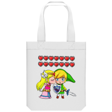 Shopper (Tote Bag) aus Bio-Baumwolle Videospiel-Parodien