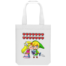 Borsa Tote Bag in cotone organico Videogiochi Parodie