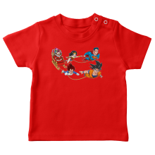 T-shirts para bebs Pardias mang