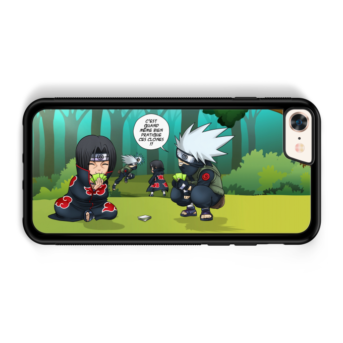 iPhone 7, iPhone 8, iPhone SE 2020 Smartphone Cover ( Color) - Naruto  parody - Kakashi and Itachi - Kakashi and Itachi (High quality cover -  printed in France)