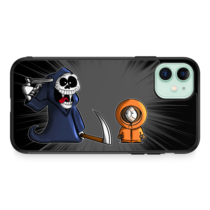 مريول ابتدائي iPhone 11 Smartphone Cover (Black Color) - South Park parody ... coque iphone 8 Kenny South Park