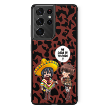 Hoesje voor Samsung Galaxy S21 Ultra Manga-parodien