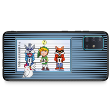 Fodral fr Samsung Galaxy A51 5G Parodier Tv-spel