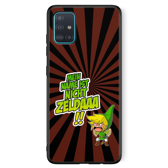Samsung Galaxy A51 5G Handyhlle Videospiel-Parodien Link