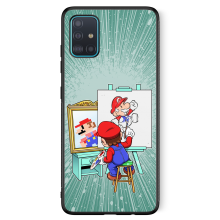 Coque pour tlphone portable Samsung Galaxy A51 5G Parodies Jeux Vido