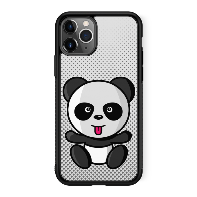 Coque pour téléphone portable iPhone 11 Pro Kawaii Kawaii Panda
