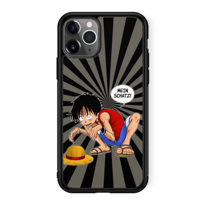 iPhone 11 Pro Handyhlle Manga-Parodien Ruffy Hak Versioni und Gollum