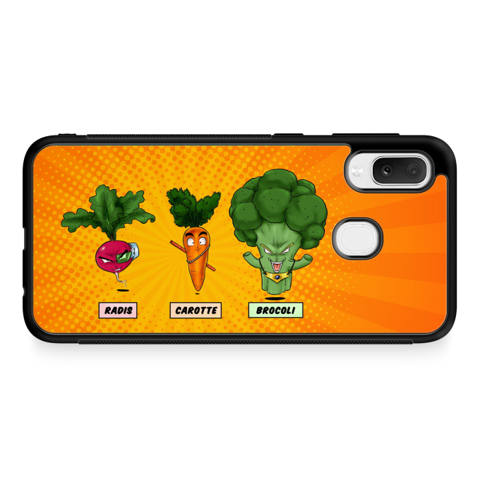 Coque pour tlphone portable Samsung Galaxy A20e Parodies Manga Super Hros de la Plante Vgtale