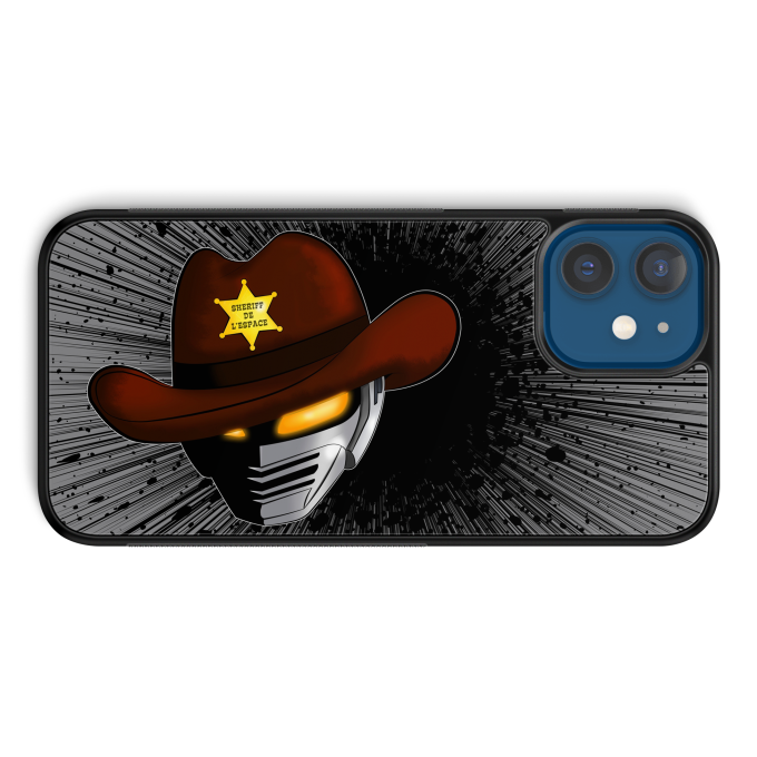 Coque pour téléphone portable iPhone 12 et iPhone 12 Pro (6.1) Parodies Manga Le Shériff de l