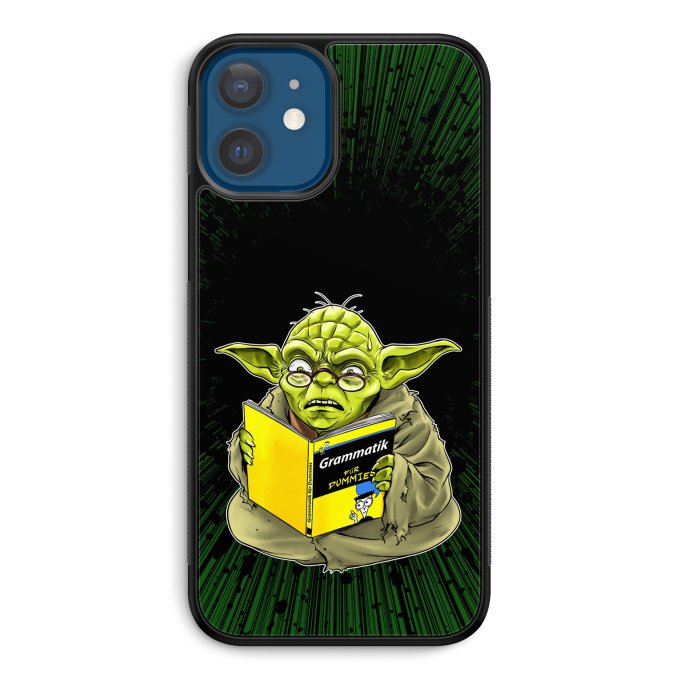 iPhone 12 et iPhone 12 Pro (6.1) Handyhlle Filmparodien Yoda - Grammatik fr Dummies