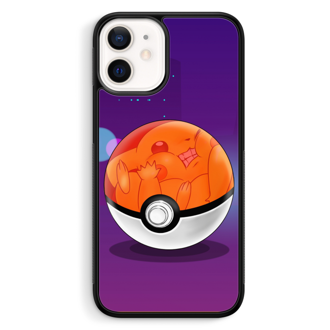 iPhone 12 Mini (5.4) Handyhlle Videospiel-Parodien Das Pokeball auf Pikachu