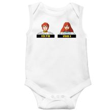 Mouwloos Babyromper Manga-parodien