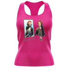 Vrouwen Tank Tops Manga-parodien