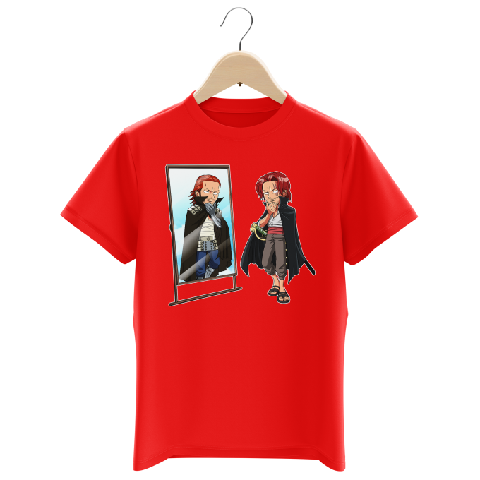 T-shirts Enfants Garçons Parodies Manga Man in the Mirror !