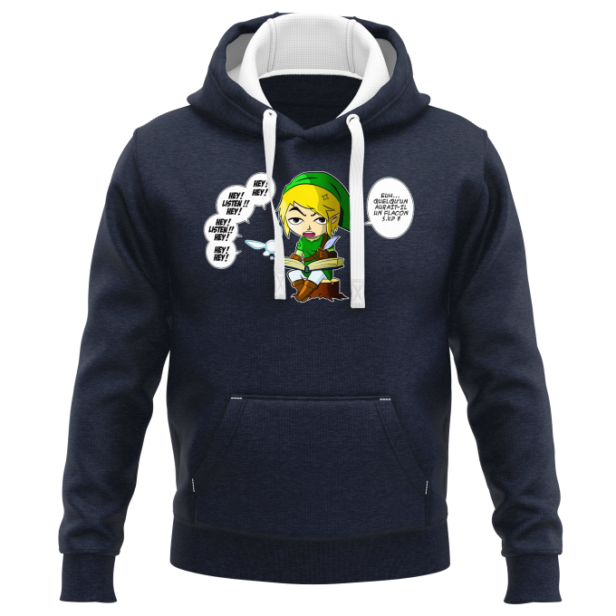 Sweat-shirts à Capuche PREMIUM Parodies Jeux Vidéo Une fée pratique mais agaçante...