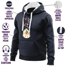 PREMIUM Hooded Sweatshirts Manga Parodies