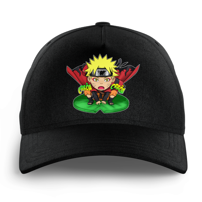 Casquettes Enfants Parodies Manga Crôa Crôa No Jutsu !!