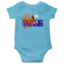 Kurzrmeliger Baby-Bodysuit (Jungen) Manga-Parodien