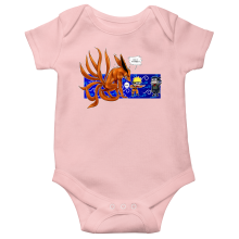 Short-sleeved baby bodysuit (Girls) Video Games Parodies