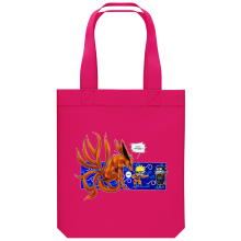 Borsa Tote Bag in cotone organico Parodie di Manga