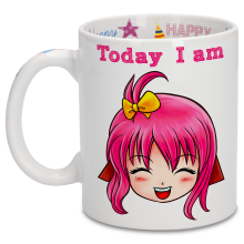 Mugs Anniversaire Manga Design