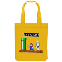 Organic Cotton Tote Bag Video Games Parodies