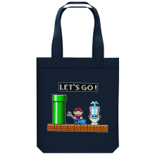 Organic Cotton Tote Bag Video Games Parodies