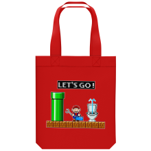 Organic Cotton Tote Bag Video Games Parodies