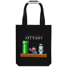 Bolsa (Tote Bag) de algodn orgnico Parodias de videojuegos