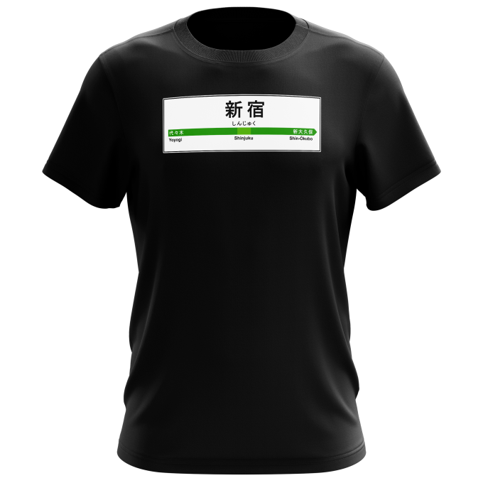 T-shirts Hommes Japon Gare de Shinjuku !