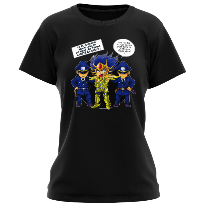 T-shirts Femmes Parodies Manga L