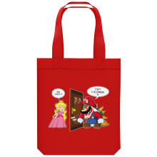 Sac Tote Bag en coton Bio Parodies Jeux Vido