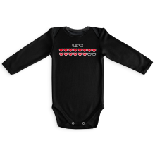 Long sleeve Baby Bodysuits Video Games Parodies